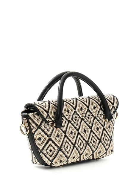 BORSA A MANO SOPHIA MINI SATCHEL HWWG9913760 DONNA NERO