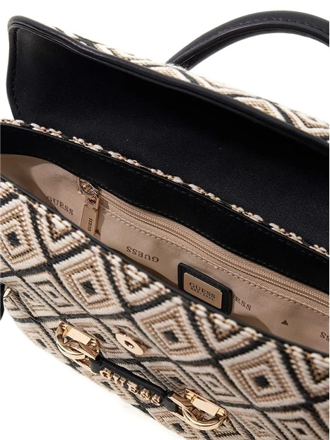 BORSA A MANO SOPHIA MINI SATCHEL HWWG9913760 DONNA NERO