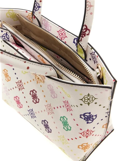 BORSA A MANO EMELIE HWGM9928750 DONNA BIANCO