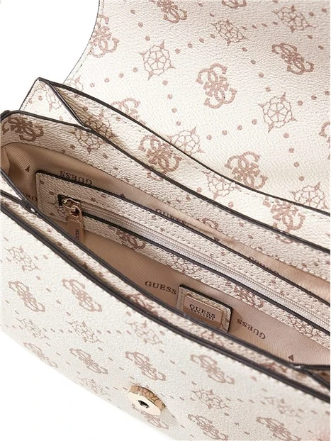 BORSA A SPALLA EMELIE HWGP9928200 DONNA AVORIO