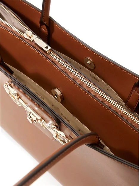 BORSA A SPALLA JANIE HWVG9910230 DONNA CUOIO