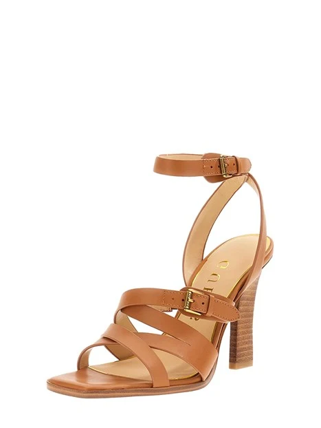 SANDALI TACCO ALTO FLJRADLEA03 DONNA MARRONE