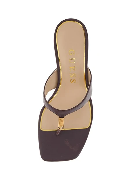 SANDALI BASSI FLJYZALEA03  DONNA ROSSO