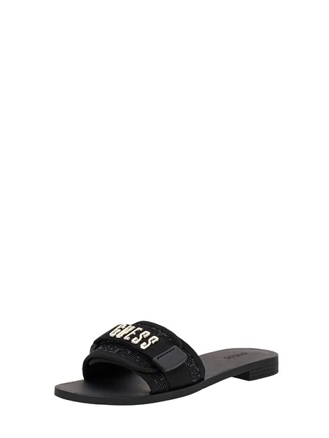 CIABATTE ELUZE3 FLGEL3ELE19 DONNA NERO