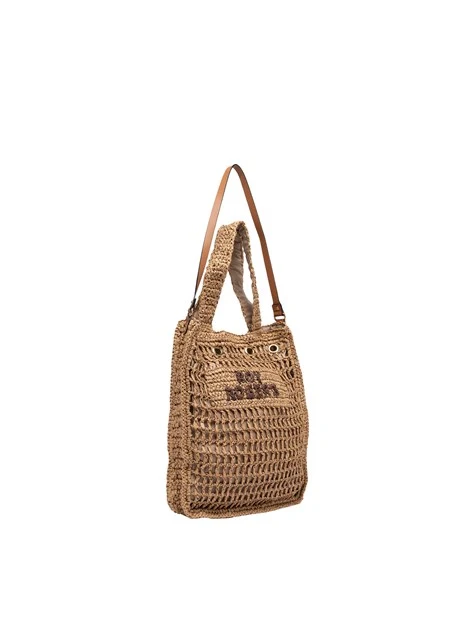 BORSA A SPALLA RND90345CS52XXXX DONNA BEIGE