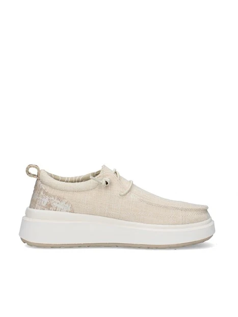 SNEAKERS BASSE JL61530A DONNA BEIGE