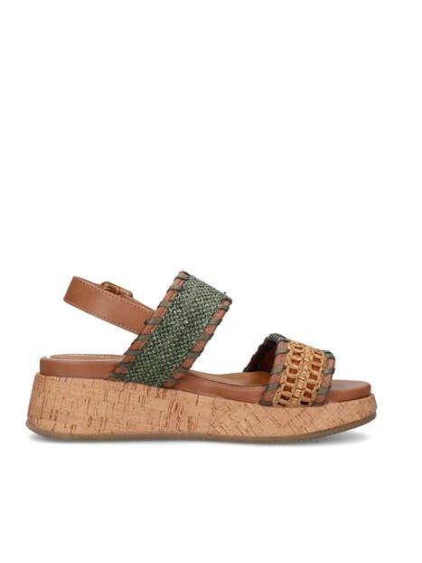 SANDALI JL61591A DONNA VERDE
