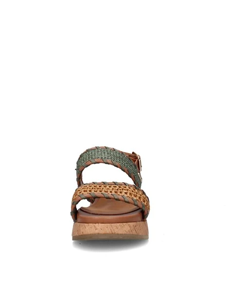 SANDALI JL61591A DONNA VERDE