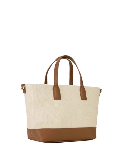 BORSA A MANO VBS9PS04 DONNA AVORIO/CUOIO