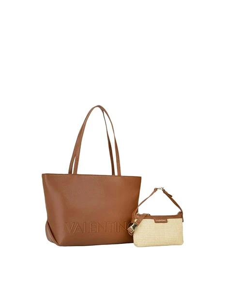 BORSA A SPALLA VBS9TE01GRA DONNA CUOIO