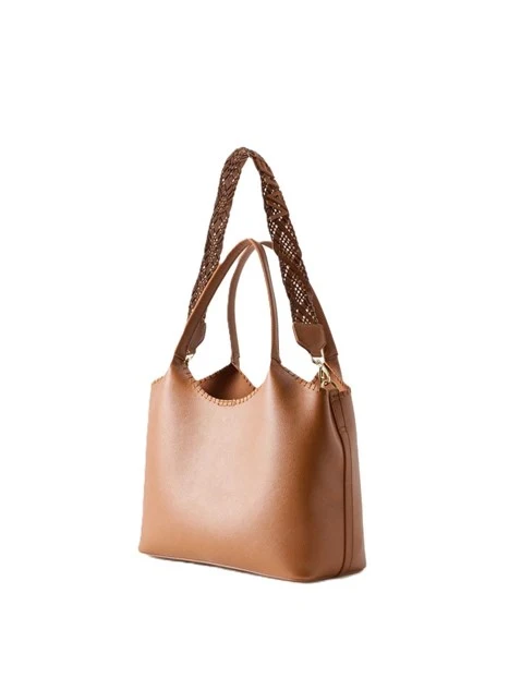 BORSA A SPALLA VBS9W901 DONNA CUOIO