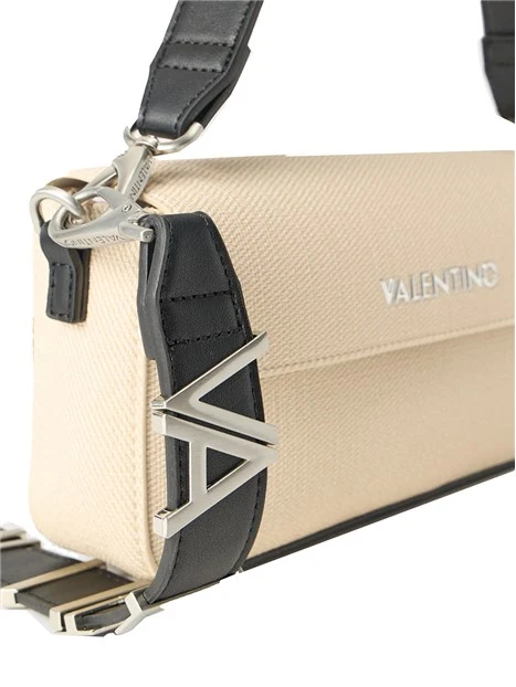 BORSA A SPALLA VBSA0D04 DONNA AVORIO/NERO