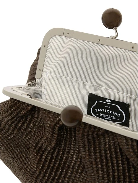 BORSA A MANO PASTICCINO WKAFORTUNA DONNA MARRONE