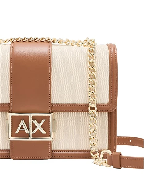 BORSA A SPALLA XW000070AF22570 DONNA BEIGE