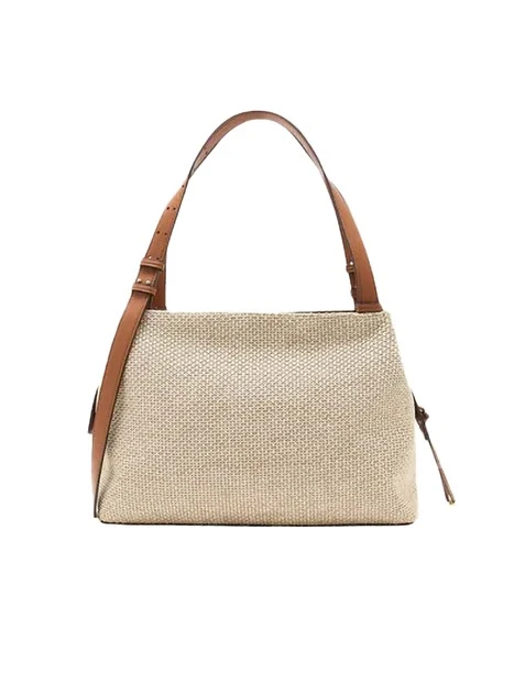 BORSA A SPALLA XW002603AF22683 DONNA BEIGE