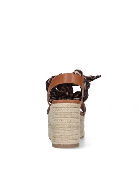 ESPADRILLAS SA6087TX133 DONNA MARRONE