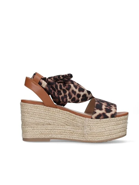 ESPADRILLAS SA6087TX133 DONNA MARRONE