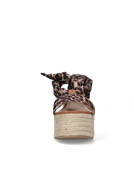 ESPADRILLAS SA6087TX133 DONNA MARRONE