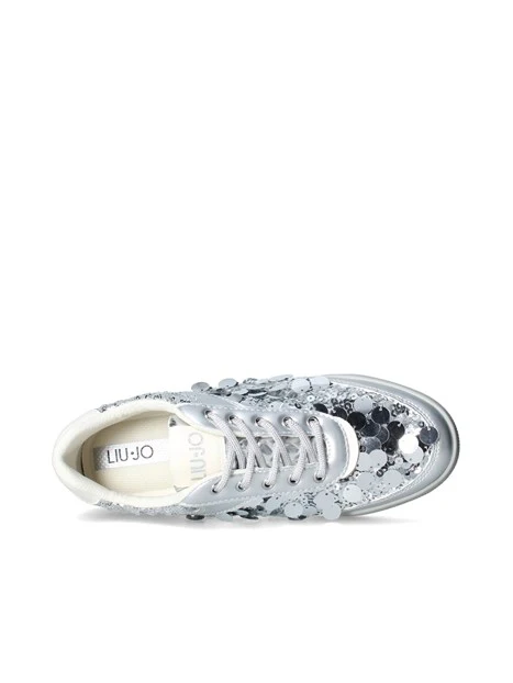 SNEAKERS BASSE BA6093EX006 DONNA ARGENTO