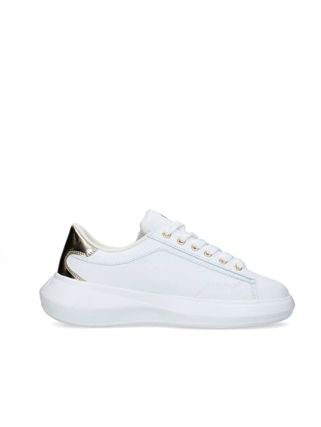 SNEAKERS BASSE BA6069PX026 DONNA BIANCO