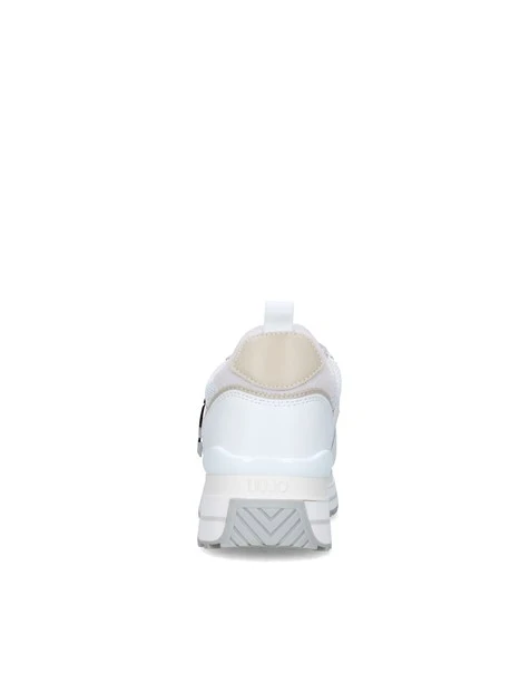 SNEAKERS BASSE BA6009PX077 DONNA BIANCO