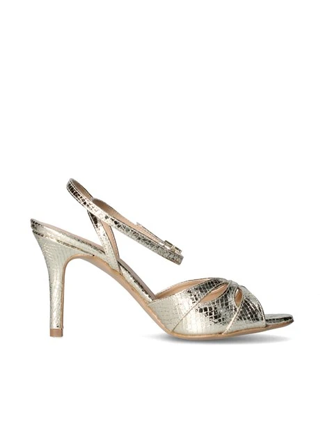 SANDALI TACCO ALTO 934038 DONNA ARGENTO