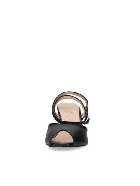 SANDALI TACCO ALTO 2542002 DONNA NERO
