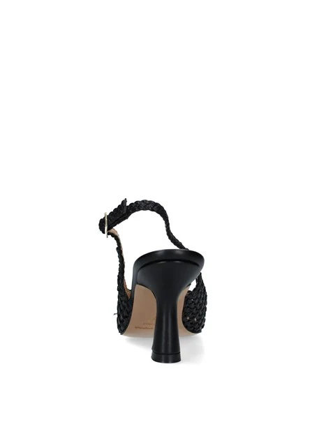 SLINGBACK 3063M075 DONNA NERO