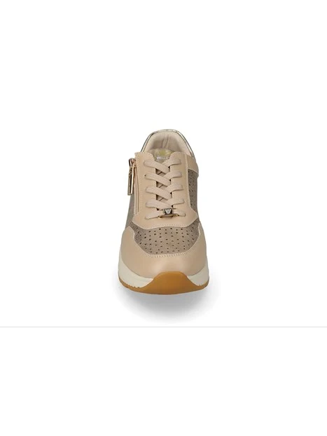 SNEAKERS BASSE V35302AZ DONNA BEIGE
