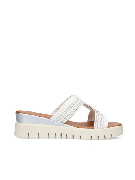 CIABATTE 24250 DONNA ARGENTO