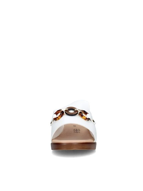 CIABATTE 55453 DONNA BIANCO