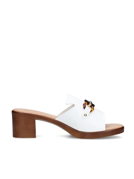 CIABATTE 55453 DONNA BIANCO