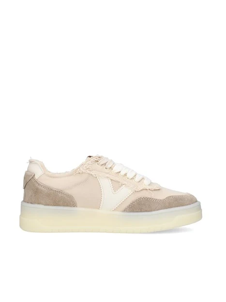SNEAKERS BASSE 1257146 DONNA BEIGE
