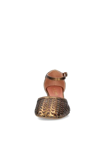 SANDALI E506 DONNA BRONZO