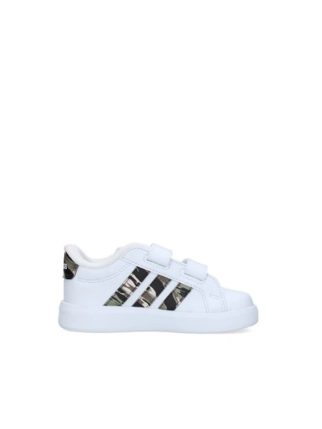 SNEAKERS BASSE KJ0858 BAMBINO BIANCO