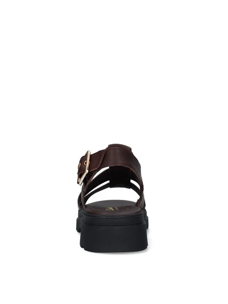 SANDALI 186095 DONNA MARRONE