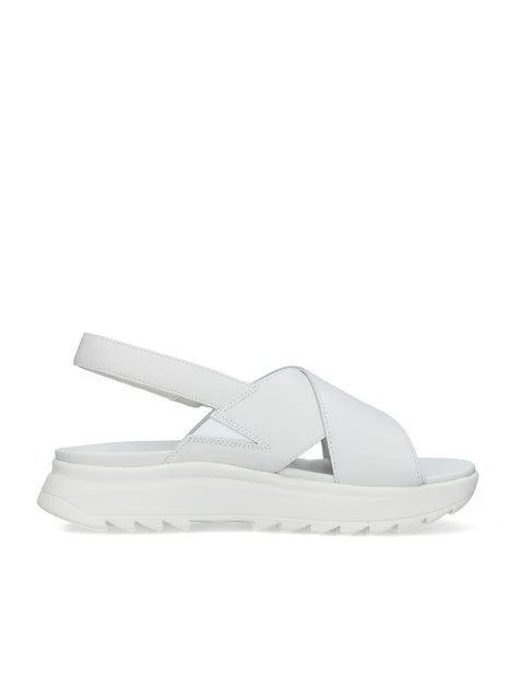 SANDALI 186583 DONNA BIANCO