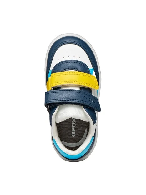 SNEAKERS BASSE B555LA000BC BAMBINO BIANCO