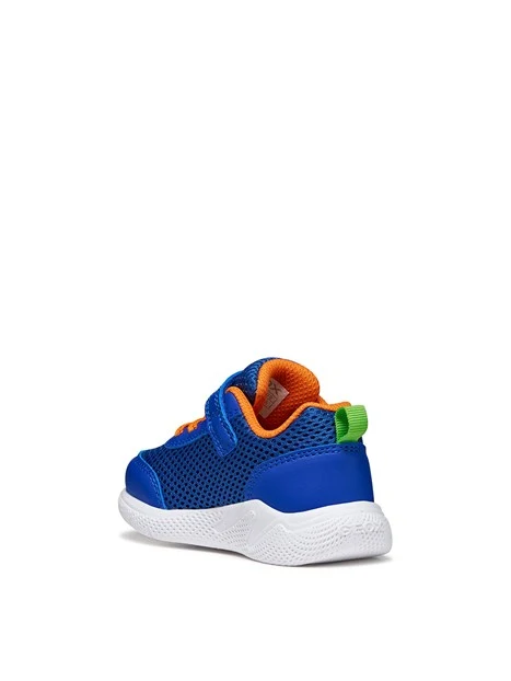 SNEAKERS BASSE B454UC01454 BAMBINO BLU