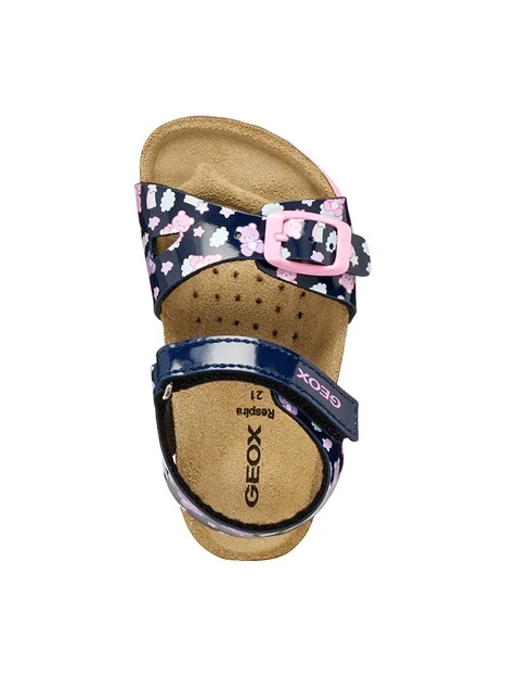 SANDALI BASSI B922RA000FC BAMBINA BLU