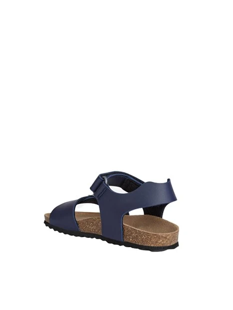 SANDALI BASSI J028LB00054 BAMBINO BLU