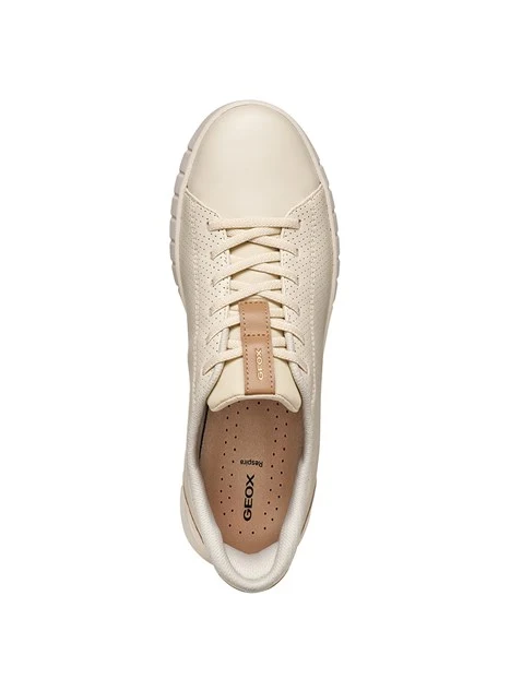 SNEAKERS BASSE D657SC09BBC DONNA BEIGE