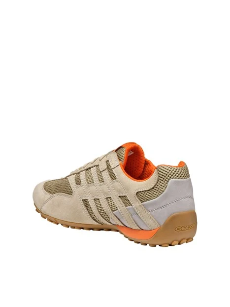 SNEAKERS BASSE U55MNA02214 UOMO BEIGE