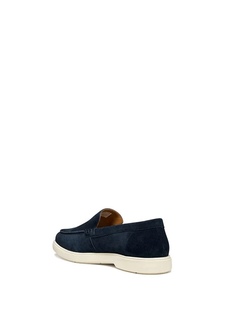 MOCASSINI SPHERICA U55LAD00020 UOMO BLU