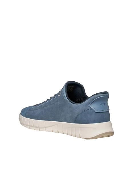 SNEAKERS BASSE U65MAC01022 UOMO CELESTE