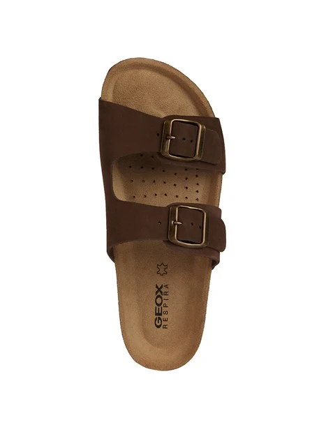 CIABATTE D35LSL00032 DONNA MARRONE