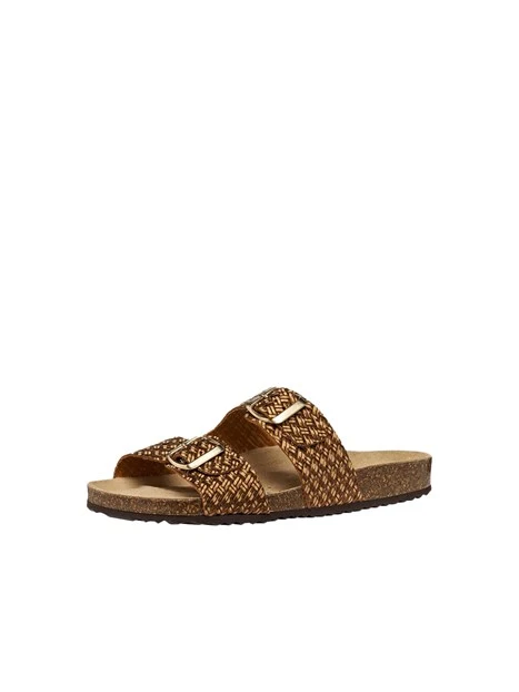 CIABATTE D35LSL00047 DONNA BRONZO