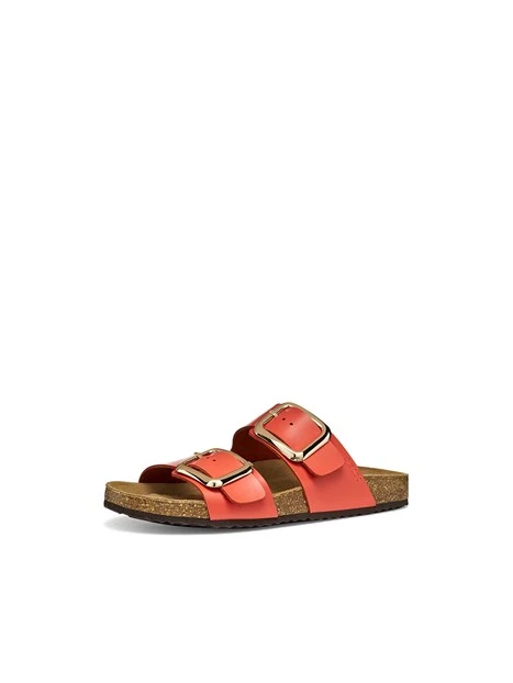 CIABATTE D45Y3B00085 DONNA ROSSO