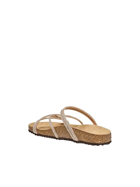 SANDALI BASSI D65Y3I000AU DONNA ROSA