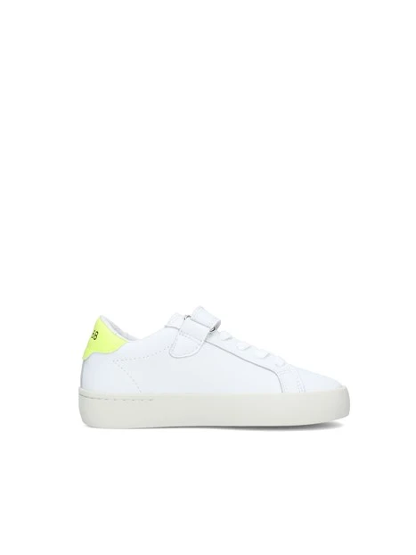 SNEAKERS BASSE Z36338K BAMBINO BIANCO GIALLO